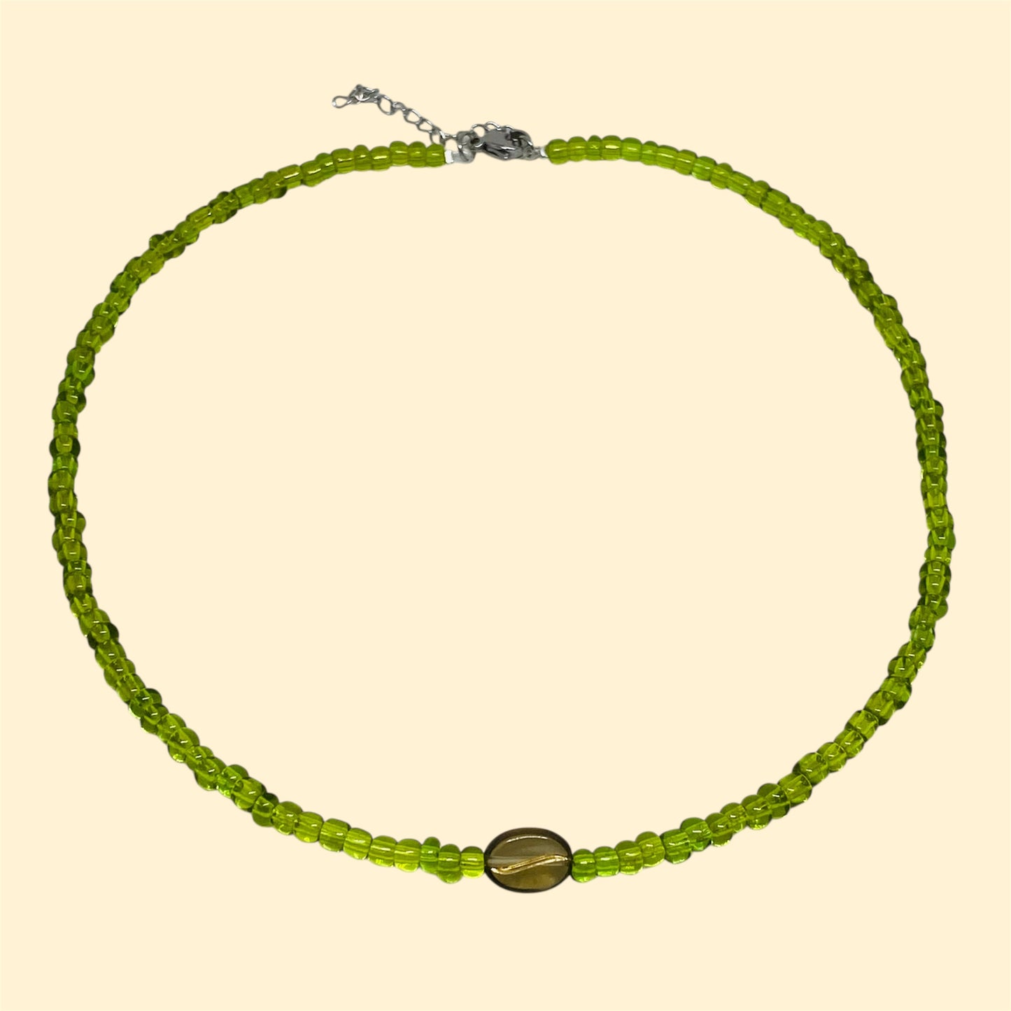 Collier KV Vert Peridot
