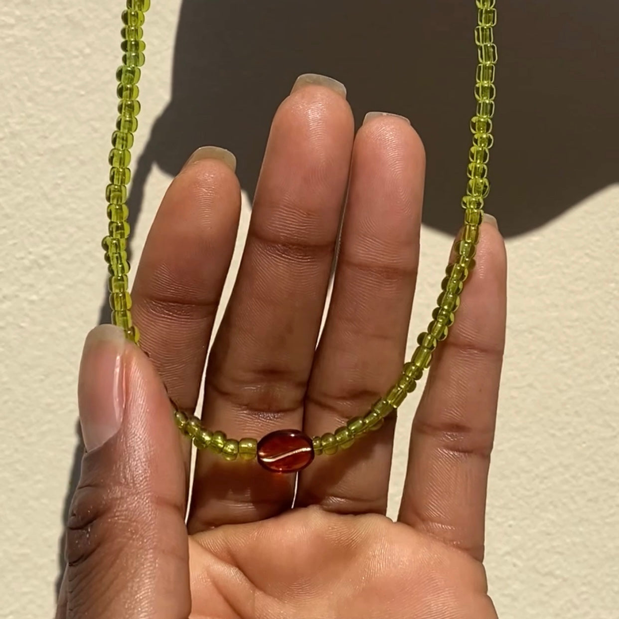 Collier KV Vert Peridot