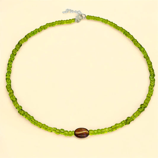 Collier KV Vert Peridot