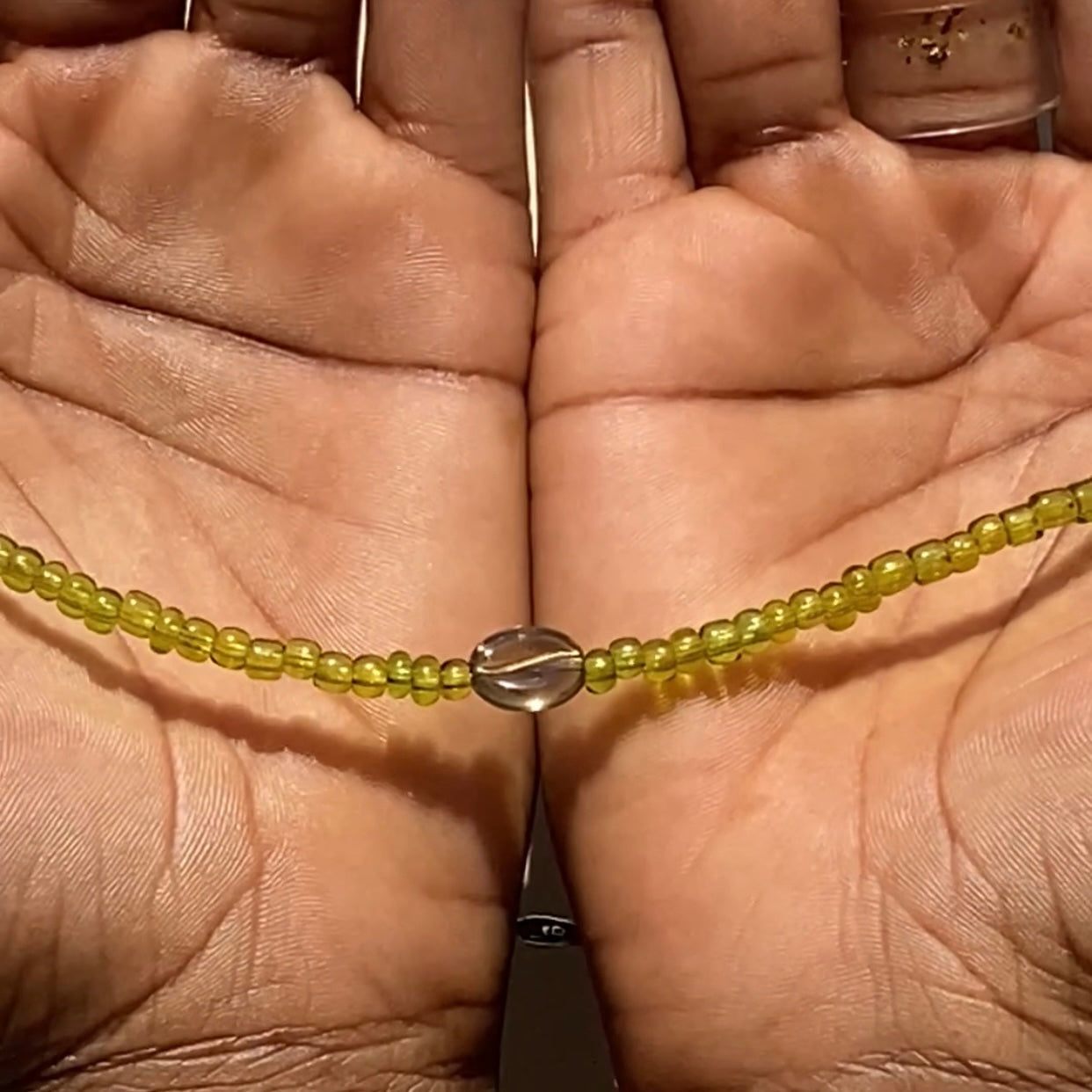 Collier KV Vert Peridot