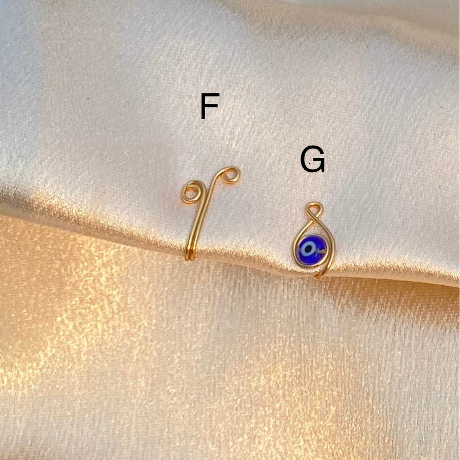 Faux piercing